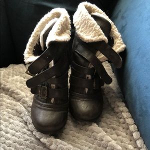 Heel booties by guess